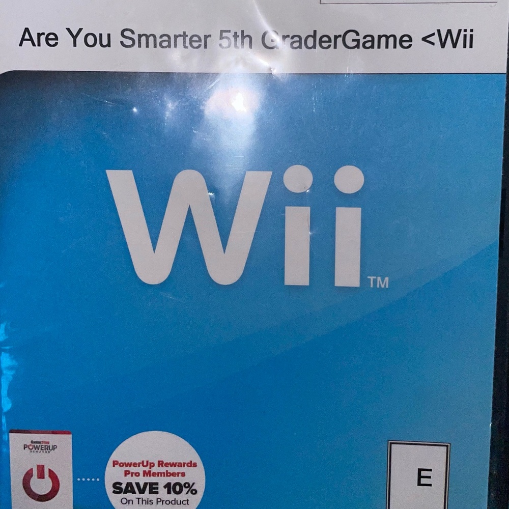 Wii- Are You Smarter Than A 5th Grader